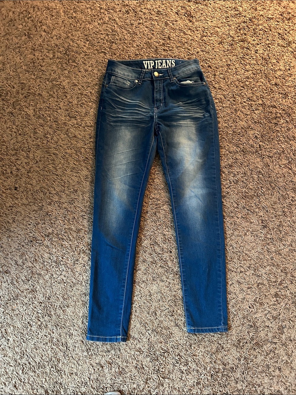 VIP Jeans Women's Blue Skinny Stretch Jeans
